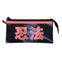Karactermania Naruto Estuche Triple Shadow Negro