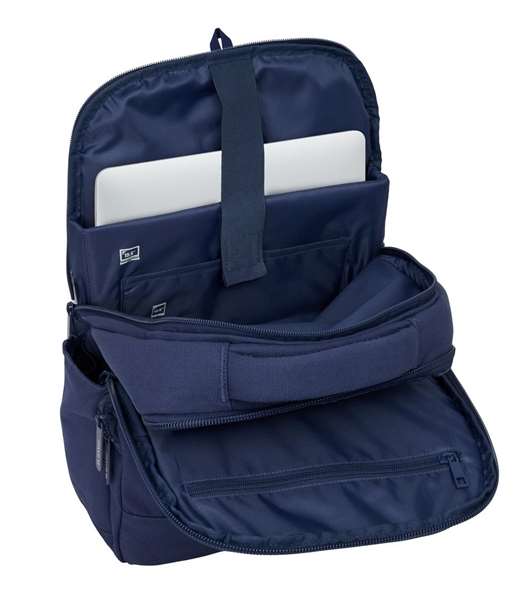 Safta Mochila para portátil 15.6 pulgadas con compartimento para tablet y puerto USB 29x44x15 cm