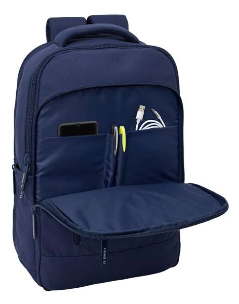 Safta Mochila para portátil 15.6 pulgadas con compartimento para tablet y puerto USB 29x44x15 cm