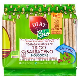 DIAT Tostadas Trigo Sarraceno Bio 90 Gr