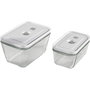 Zwilling Fresh & Save Vakuum Starterset con recipientes de vidrio de borosilicato