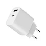 Gembird TA-UC-2AC12-01 Cargador USB-C y USB-A 12W Blanco