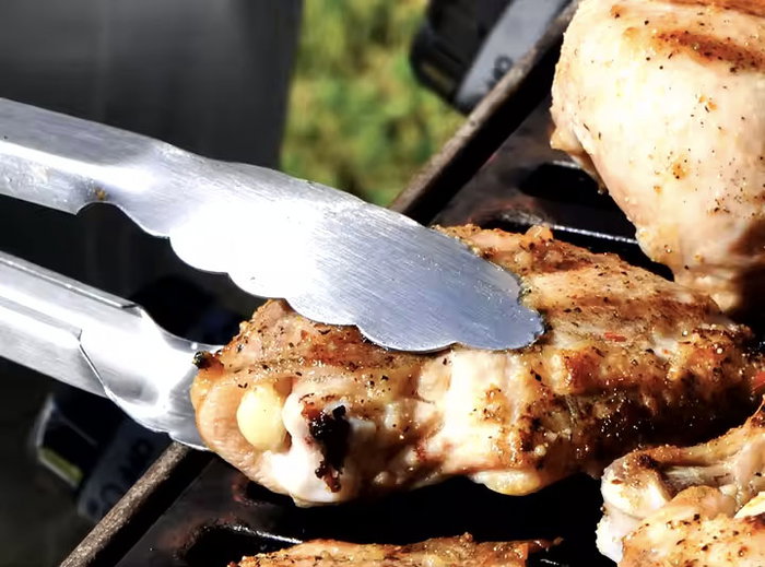 Inde Pinzas Barbacoa Wood 23 cm Algon Bbq (24 Unidades)