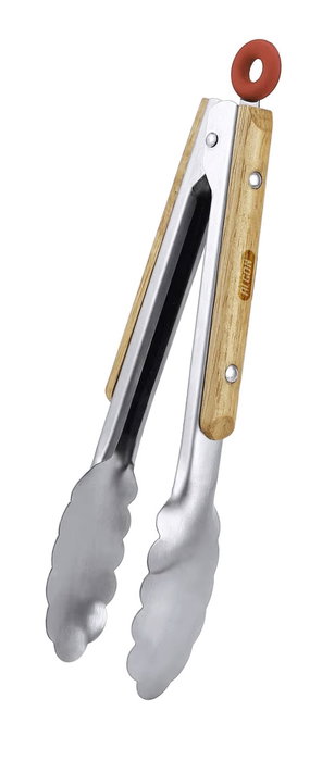 Inde Pinzas Barbacoa Wood 23 cm Algon Bbq (24 Unidades)