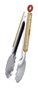 Inde Pinzas Barbacoa Wood 23 cm Algon Bbq (24 Unidades)