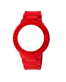 Watxandco Correa de Silicona Rojo 43mm