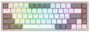 Redragon Castor Pro K631RGB-PRO-WG Mouse Inalámbrico Blanco Gaming con Retroiluminación RGB
