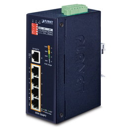 Planet ISW-504PT Switch Ethernet Industrial con 4 puertos PoE