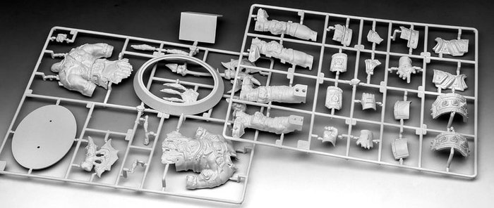 World of Warcraft Kit completo de Maqueta 1/16 The Orc Thrall 13 cm
