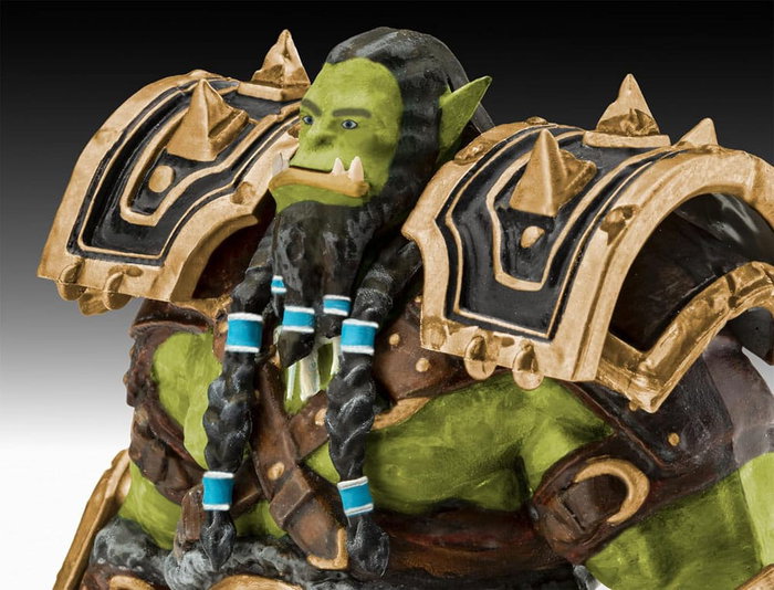 World of Warcraft Kit completo de Maqueta 1/16 The Orc Thrall 13 cm