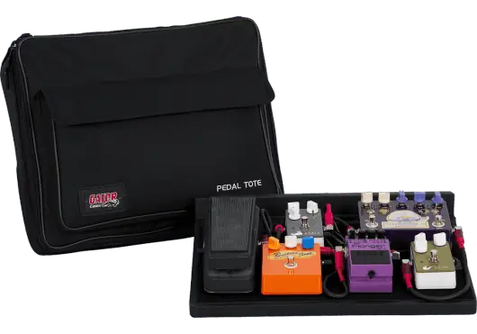 Gator Maleta Semirrígida Para Pedales De Efectos (Alimentador Incluido)