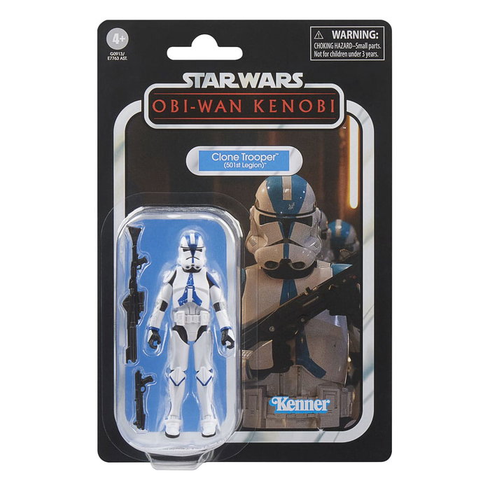 Star Wars: Obi-Wan Kenobi Vintage Collection Figura Clone Trooper (501st Legion) 10 cm