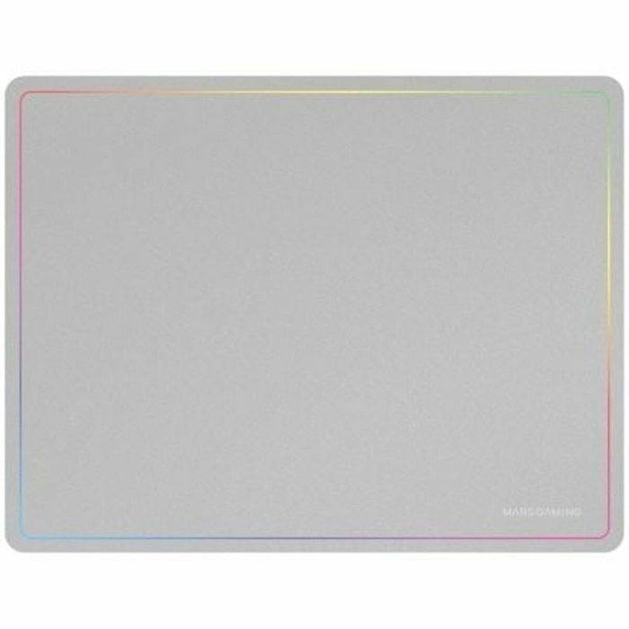 Mars Gaming MMP124 Alfombrilla de ratón Blanca con Borde Rainbow