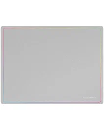 Mars Gaming MMP124 Alfombrilla de ratón Blanca con Borde Rainbow