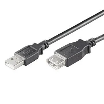 Ewent Cable de extensión USB 2.0 EC1012 USB A Macho/Hembra Negro 1,8 m Ewent Cable de extensión USB 2.0 EC1012 USB A Macho/Hembra Negro 1,8 m