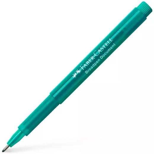 Faber Castell Rotulador Broadpen Document 0.8 mm Turquesa Faber Castell Rotulador Broadpen Document 0.8 mm Turquesa