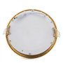 Placa LED Circular Dorado 12W 1200Lm 2700K