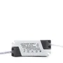 Placa LED Circular 12W 1200Lm 2700K Dorado Ultrafina [GL-CL-R12N-G-WW]