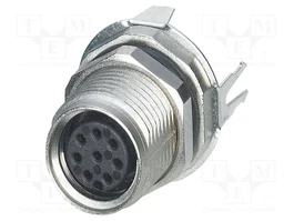 PHOENIX CONTACT Conector M8 hembra de 8 pines, recto, IP67
