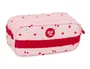 Safta Bolso escolar portatodo Glowlab frutitas triple bag