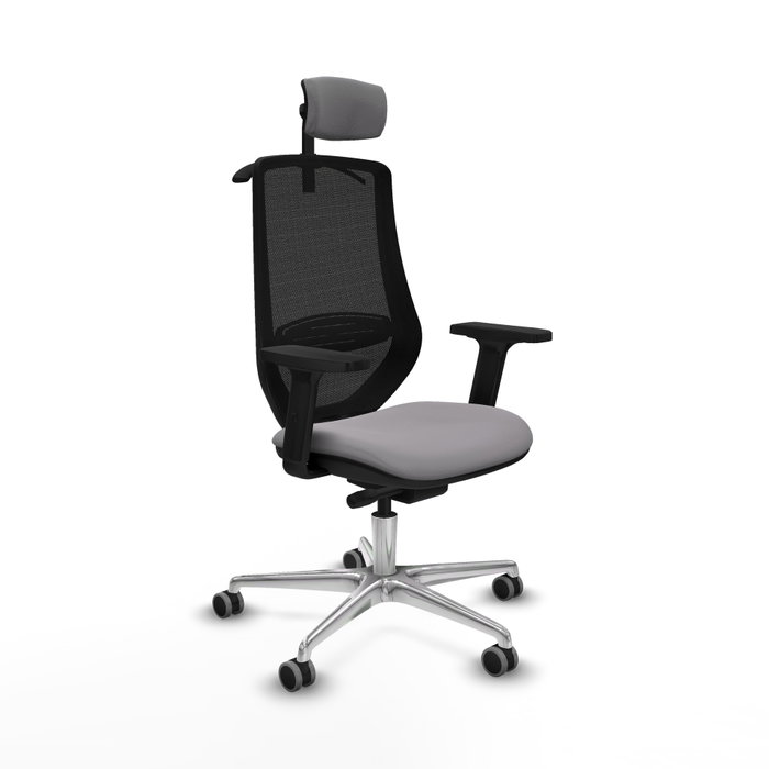 PIQUERAS Y CRESPO Silla de oficina Mardos con mecanismo Sincro/Traslack Gris y Negro PIQUERAS Y CRESPO Silla de oficina Mardos con mecanismo Sincro/Traslack Gris y Negro