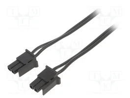 ESPE Cable de alimentación Micro-Fit 3.0 con 2 pines, 0,8m