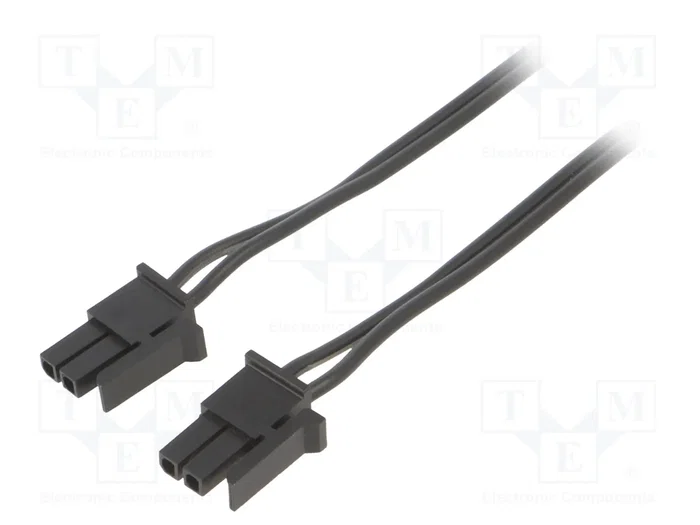 ESPE Cable de alimentación Micro-Fit 3.0 con 2 pines, 0,8m ESPE Cable de alimentación Micro-Fit 3.0 con 2 pines, 0,8m