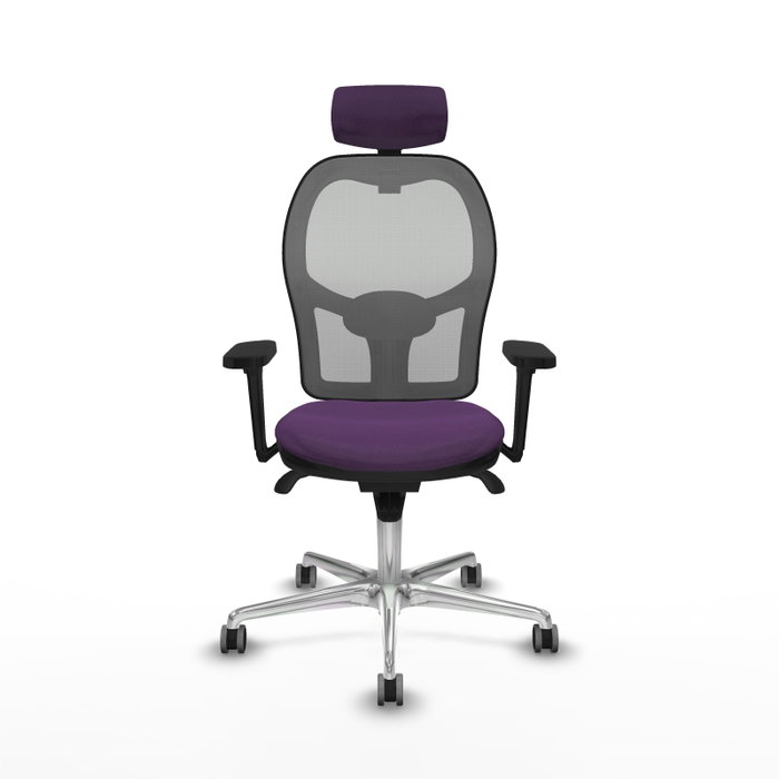 PIQUERAS Y CRESPO Silla de oficina Jorquera Morado/Gris
