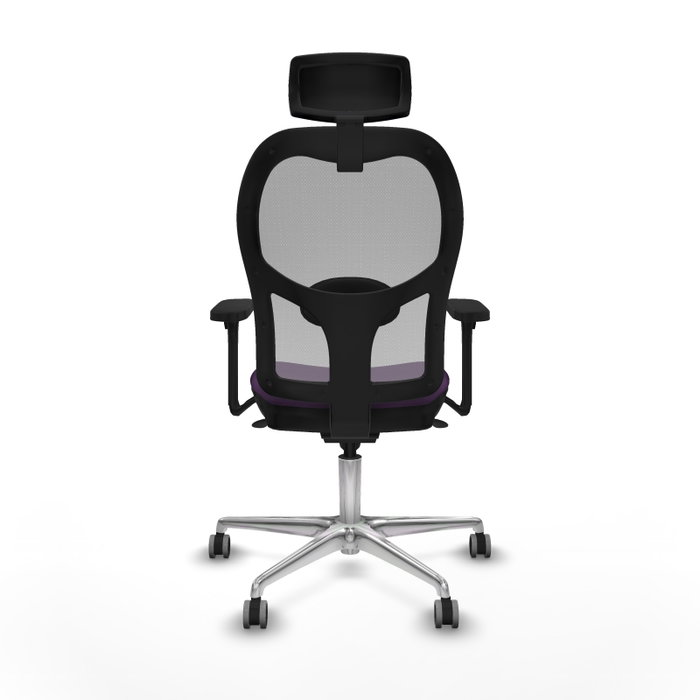 PIQUERAS Y CRESPO Silla de oficina Jorquera Morado/Gris