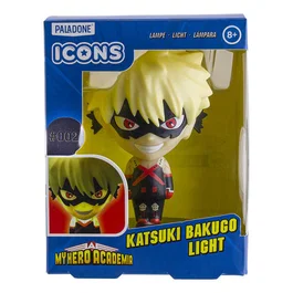 Paladone - Lámpara de escritorio My Hero Academia, personaje Katsuki Bakugo, 10 cm, pilas AAA