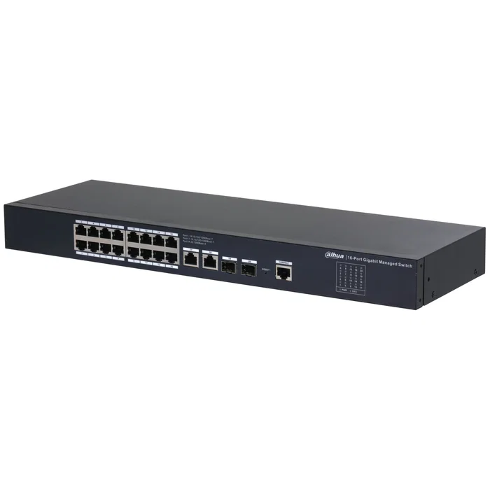 Dahua Technology SG4020 Switch Gestionado L2 Gigabit 18 Puertos 2 SFP Negro Dahua Technology SG4020 Switch Gestionado L2 Gigabit 18 Puertos 2 SFP Negro
