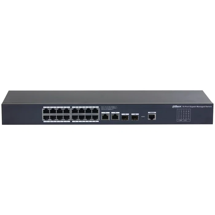 Dahua Technology SG4020 Switch Gestionado L2 Gigabit 18 Puertos 2 SFP Negro Dahua Technology SG4020 Switch Gestionado L2 Gigabit 18 Puertos 2 SFP Negro