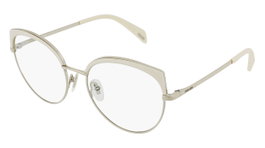 Police VPLC31-540594 Gafas de Vista Dorado Mujer
