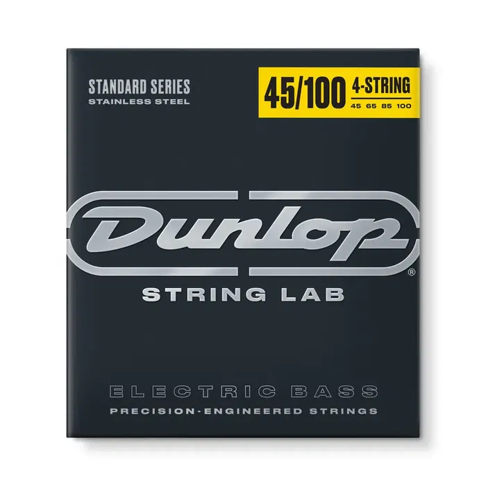DUNLOP Juego Cuerdas Bajo Stainless Steel Medium Light 45-100 DUNLOP Juego Cuerdas Bajo Stainless Steel Medium Light 45-100