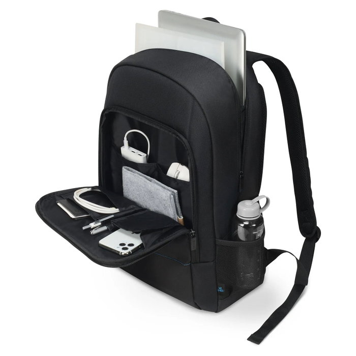 Dicota Mochila Backpack TWO para Portátil 43.9 cm (17.3") 28 L Negro, Poliéster Reciclado D3250104
