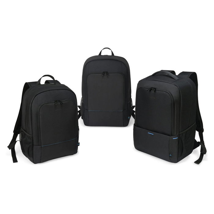 Dicota Mochila Backpack TWO para Portátil 43.9 cm (17.3") 28 L Negro, Poliéster Reciclado D3250104