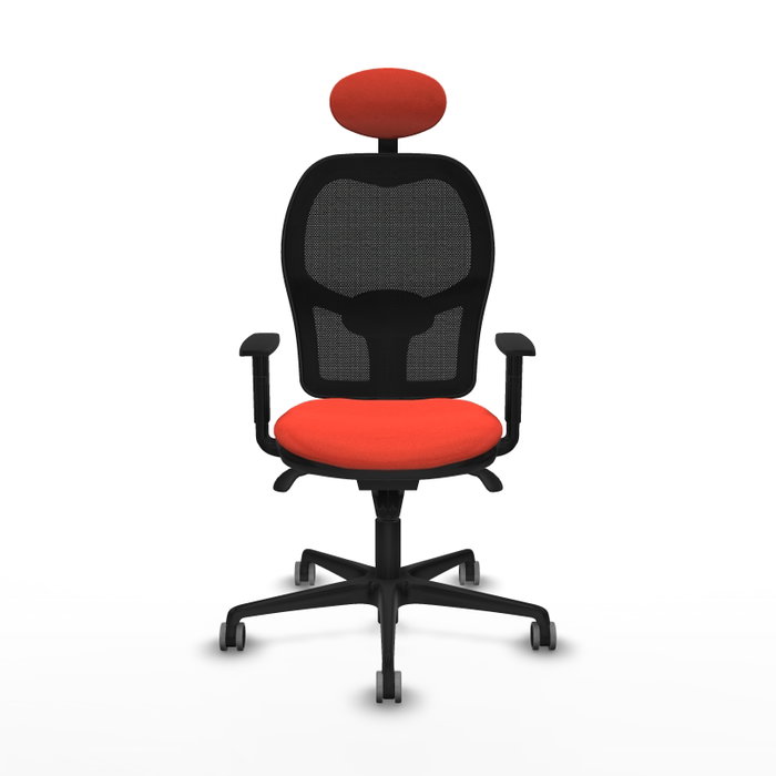 PIQUERAS Y CRESPO Silla de oficina Jorquera Naranja oscuro/Negro PIQUERAS Y CRESPO Silla de oficina Jorquera Naranja oscuro/Negro