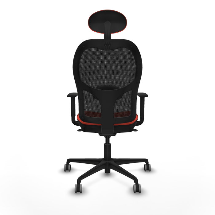 PIQUERAS Y CRESPO Silla de oficina Jorquera Naranja oscuro/Negro PIQUERAS Y CRESPO Silla de oficina Jorquera Naranja oscuro/Negro