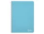 Liderpapel Cuaderno Espiral Witty A4 Tapa Dura 80 Hojas 90g Rayado Montessori Colores Surtidos