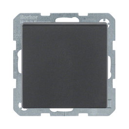 Berker 47516066 Toma de corriente SCHUKO con tapa abatible Antracita