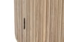 DKD Home Decor Mesa Redonda Comedor Balines Natural Paulownia y MDF 120 x 77 x 120 cm