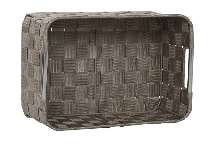 DKD Home Decor Cesta Basicos Verde Gris Set de 3 Piezas 28 x 17 x 38 cm DKD Home Decor Cesta Basicos Verde Gris Set de 3 Piezas 28 x 17 x 38 cm