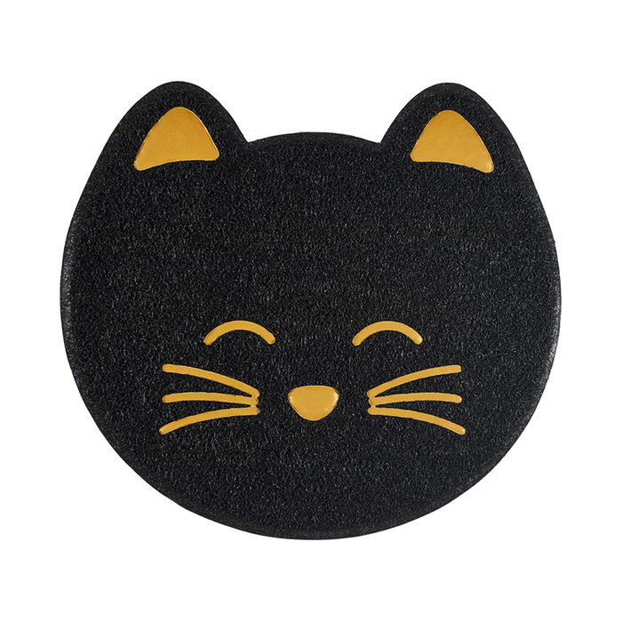 The Concept Factory Mon Chat Mon Ch Alfombra Antideslizante para Comer Mascotas, Mantiene Estable el Bol, Decorativa y Fácil de Limpiar, Gato/Perro, 40x35/50x35.5 cm