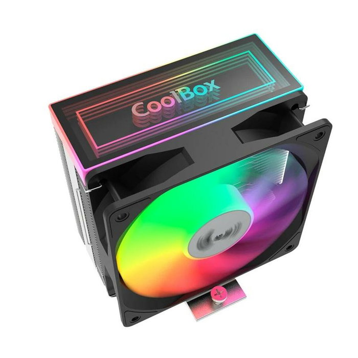 Coolbox Infinite Air 120 ARGB Refrigerador de CPU con 4 Heatpipes