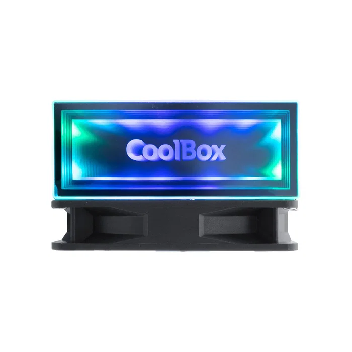 Coolbox Infinite Air 120 Refrigerador de CPU ARGB Negro