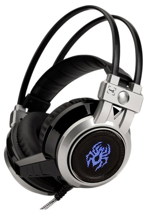 SAMI Gaming Play Auricular con Luz LED y Vibración para Juegos