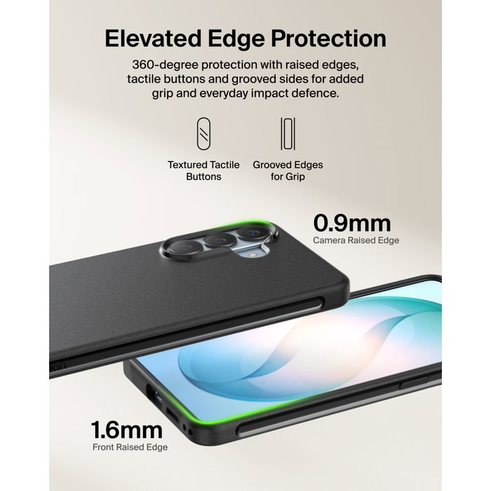 Belkin SheerForce Protect Black para Samsung Galaxy S26+ Belkin SheerForce Protect Black para Samsung Galaxy S26+