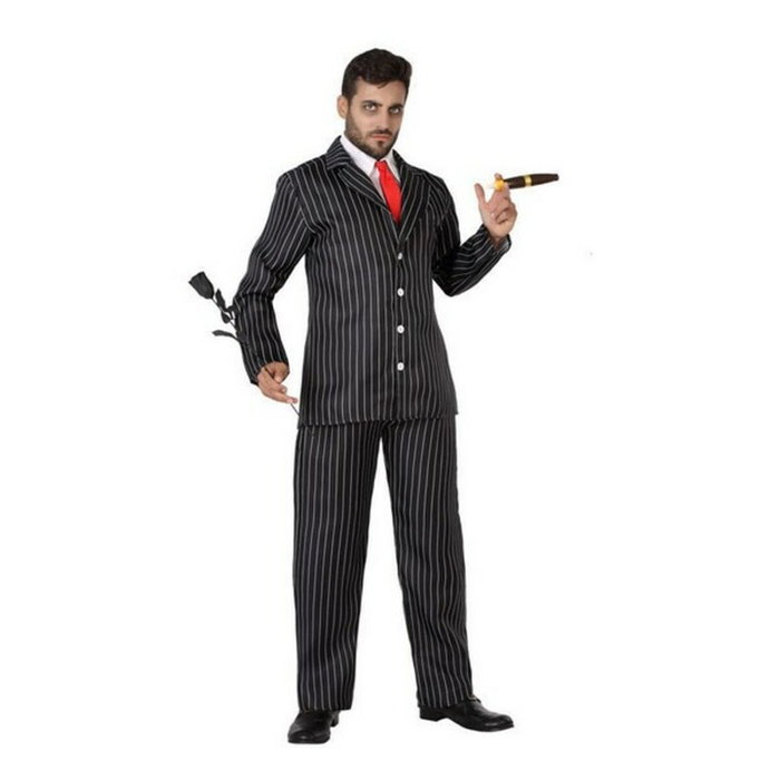 Atosa Disfraz Gánster/Fantasma Adulto Hombre XS-S Atosa Disfraz Gánster/Fantasma Adulto Hombre XS-S