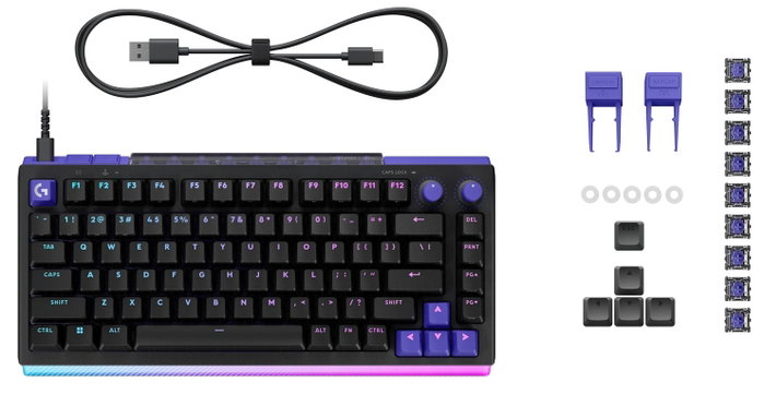 Logitech G512 X 75 Teclado Gaming Magnético-Mecánico RGB Negro