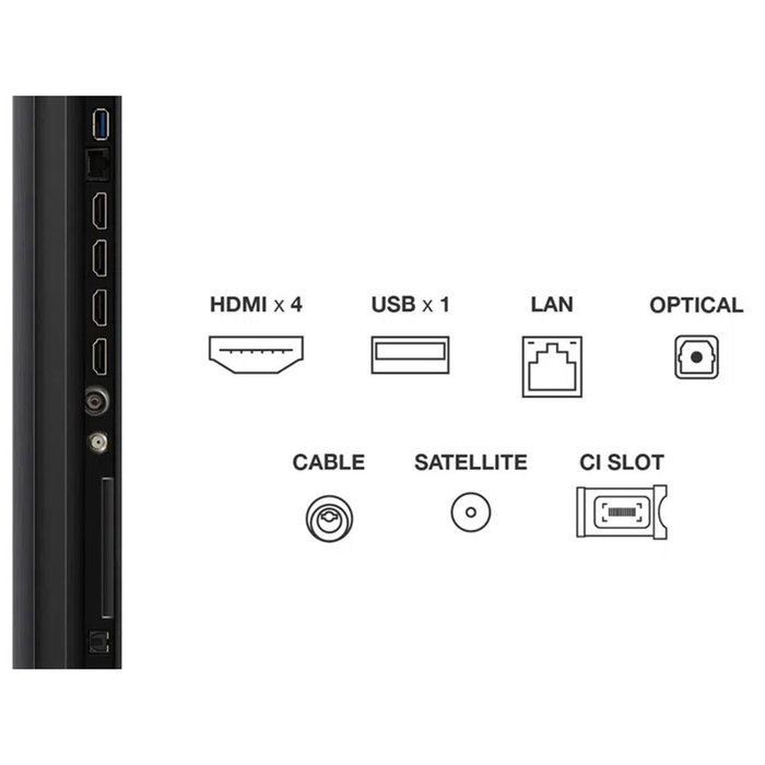 TCL TV 55 Pulgadas MiniLED 4K UHD 55C6K con Sonido Onkyo y Google TV